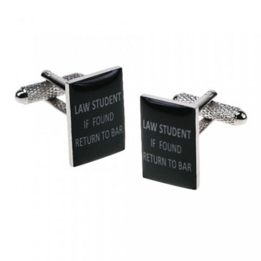 Law Student - If Found Return to Bar Cufflinks